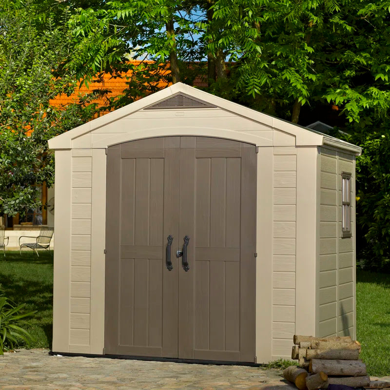 Factor Shed 8X6Ft - Brown