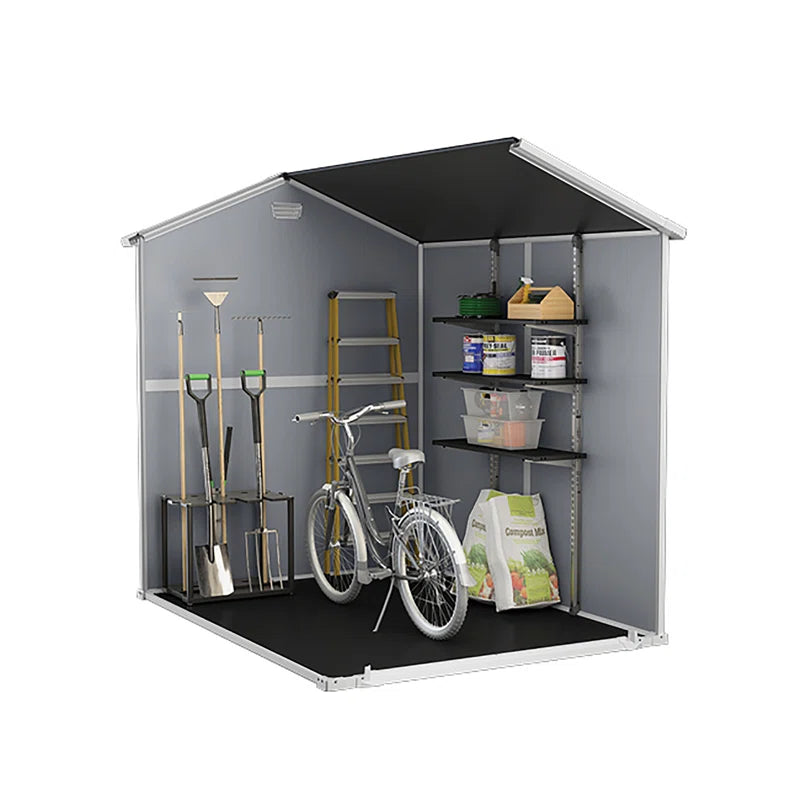 Manor 6 Ft. W X 8 Ft. D Apex Outdoor Garden Shed
