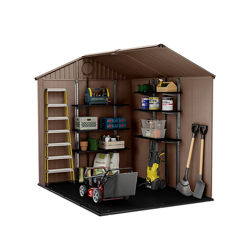 6 Ft. W X 8 Ft. D Apex Outdoor Garden Shed – Trevion