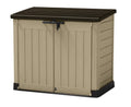 Store It Out Max 1200L Storage Shed - Beige / Brown