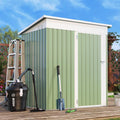 5 Ft. W X 3 Ft. D Metal Lean-To Garden Shed