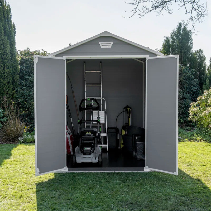 Manor 6 Ft. W X 8 Ft. D Apex Outdoor Garden Shed