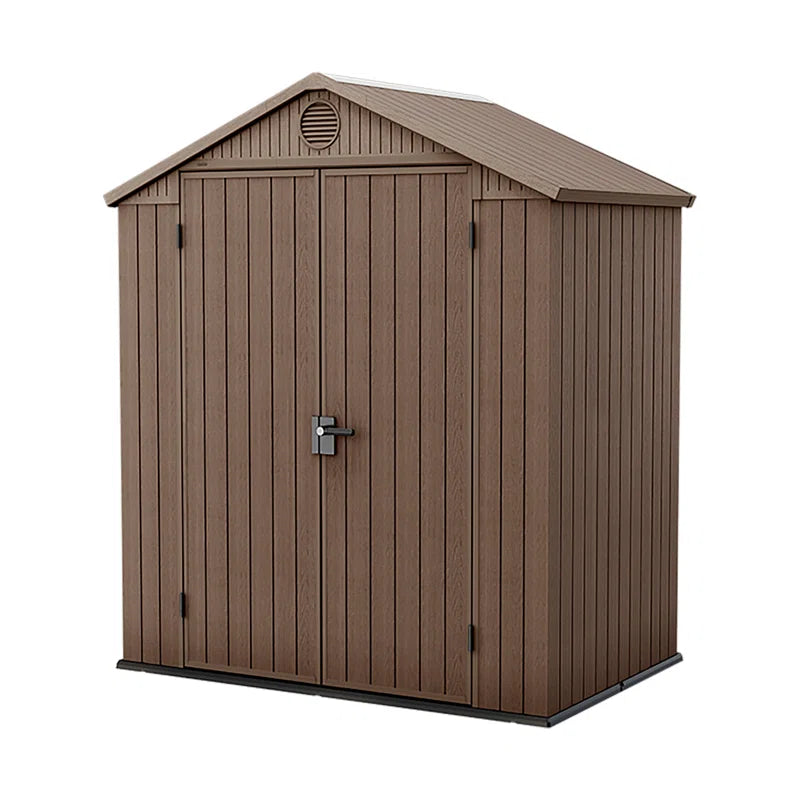 Darwin 6 Ft. W X 4 Ft. D Double Door Apex Outdoor Garden Shed