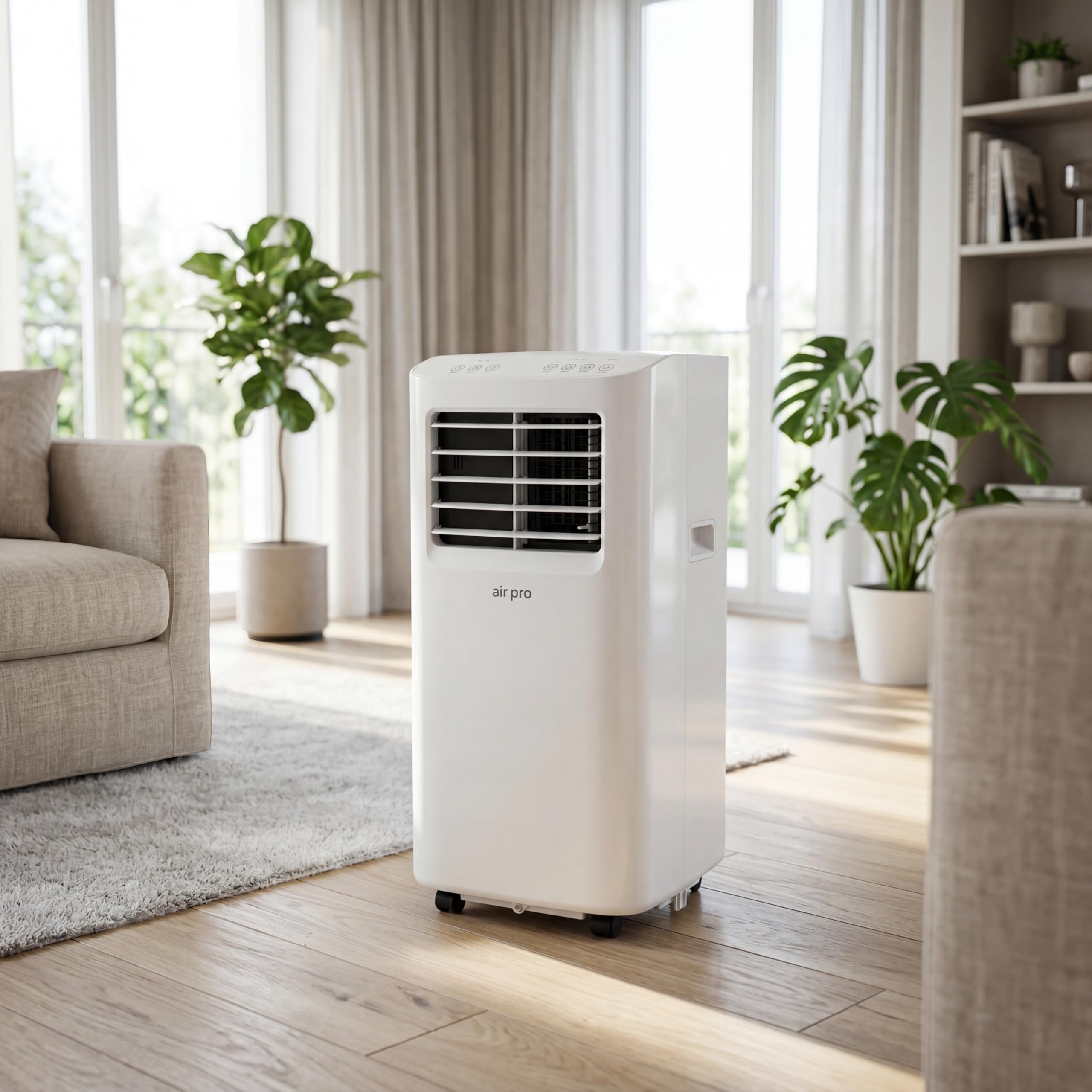 Smart 4-in-1 Portable Air Conditioner with WiFi Control & Window Kit