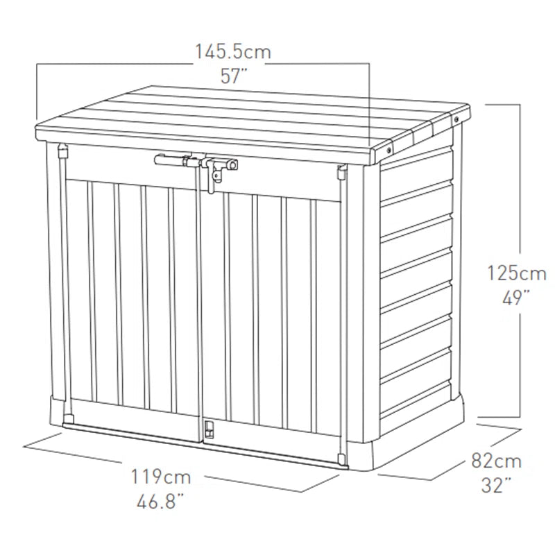 Hideaway XL Storage Box 1200L